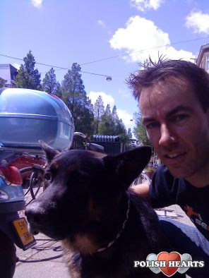 ik en hond
