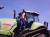 Claas do sadzenia drzewek naprowadzany laserem można się położyć  pod drzewem i kimnąć ale oczywiście zależy od długości pola