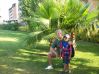 with my cousin angelo in spain