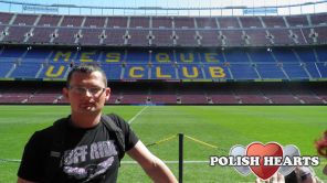 Na stadionie Camp Nou w Barcelonie