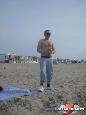takie na plaży 