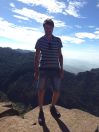 A beautiful view on an mountain top in Sri Lanka!